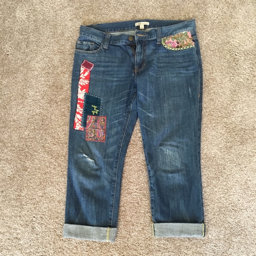 Popular CAbi crop jeans.